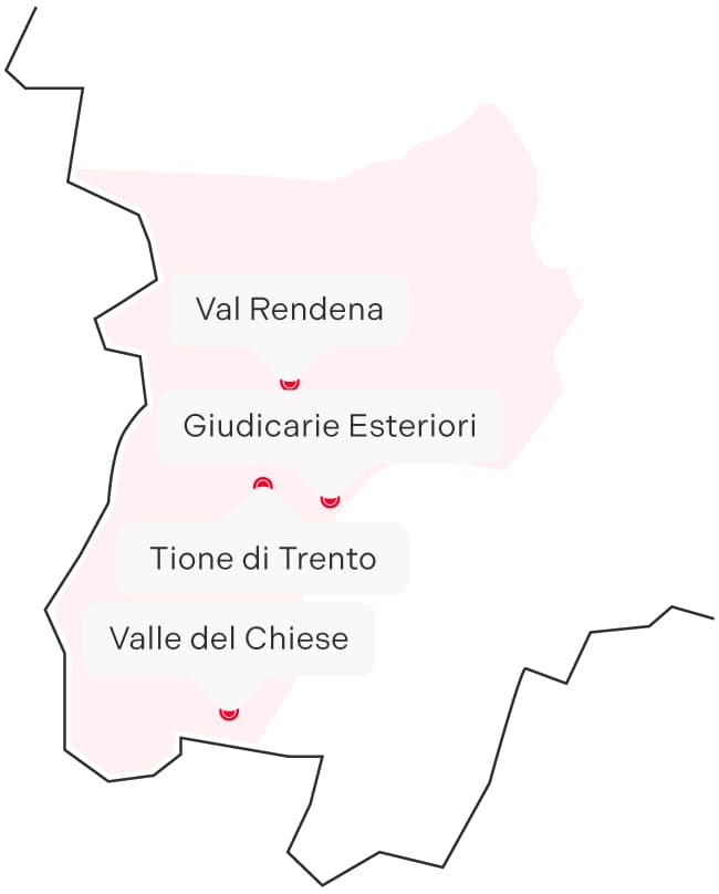Mappa Trentino