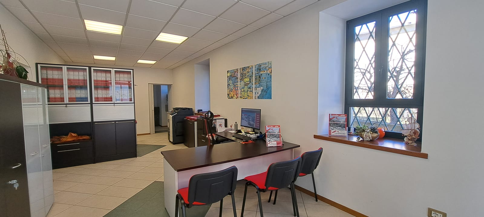 La sala operativa dell'ufficio Trentino Casa